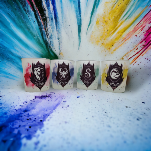Set bicchieri Casate Hogwarts